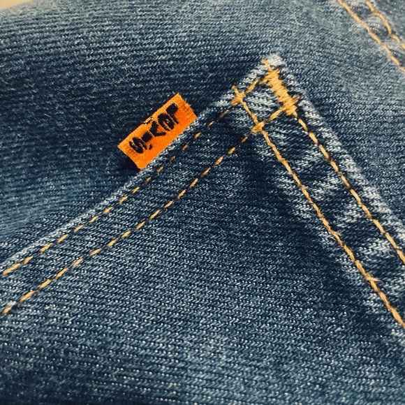 Levi's Blue Straight Jeans Classic Style - Picture 4 of 5